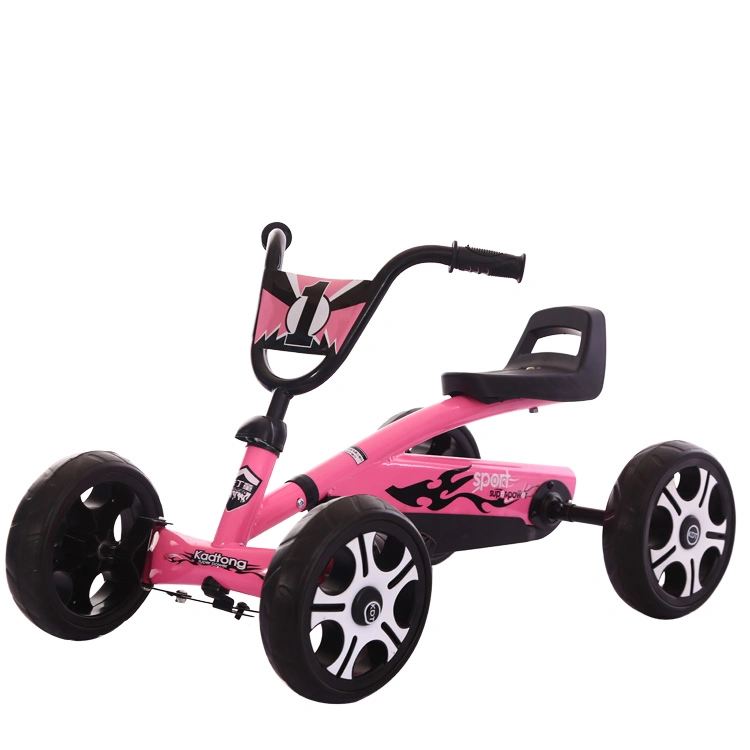 Popular Children Four Wheel Electric Kart Anti-Rollover 8 Year Old Kids Toy Pedal Electric Kart