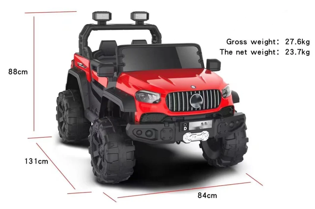 Children&prime;s Electric Toy Car Four Wheel Drive Can Ride