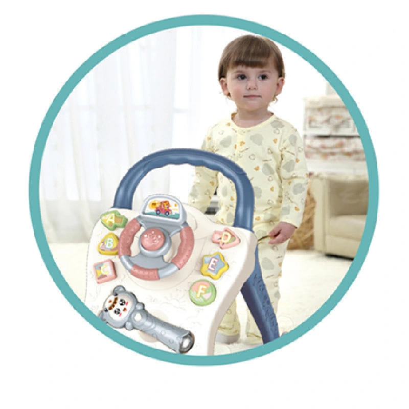 New Products Baby Walker Baby Dolly Multi-Functional Walker Adjustable Speed Anti Rollover Baby Stroller Toys for Children&prime; S Toys