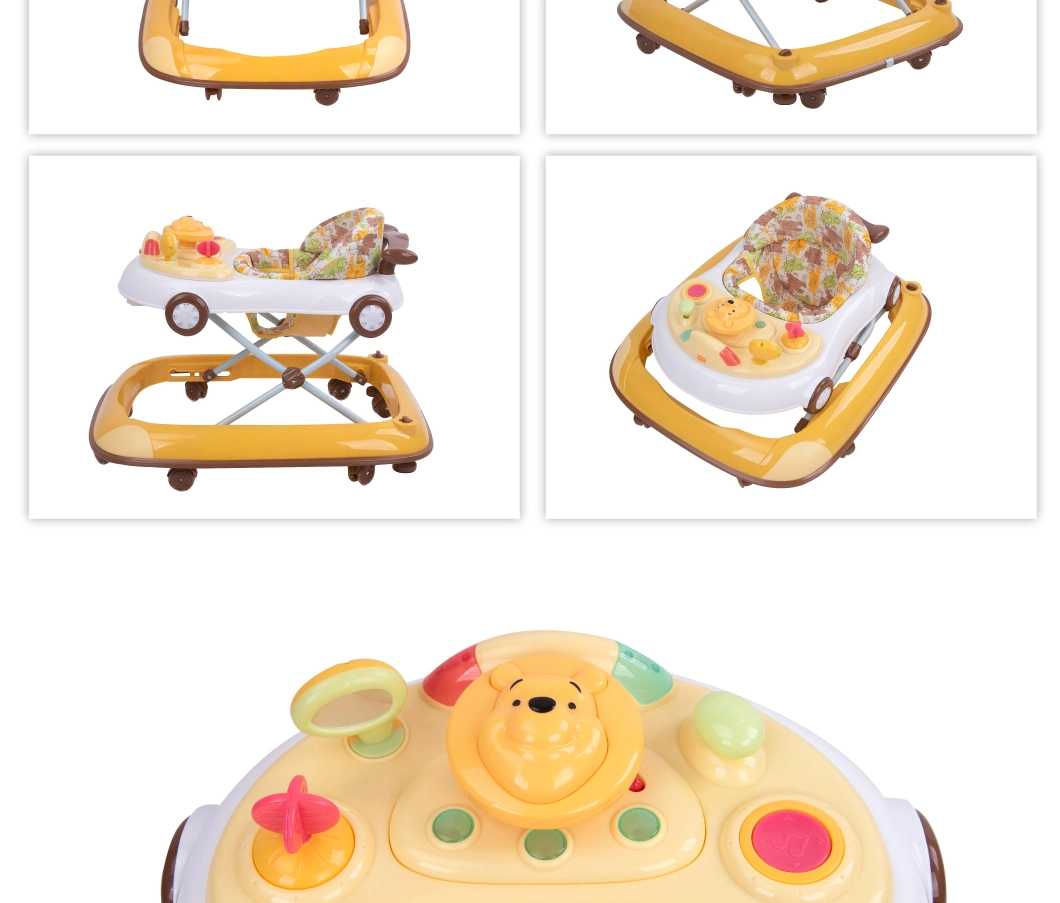 Chinese Foldable Adjustable Seat Height Baby Walker