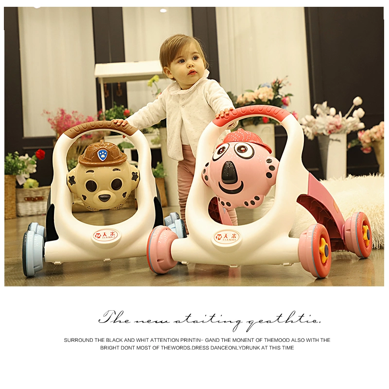 New Design Good Quality Toddler Pushing Walker Toy for Baby Scootering