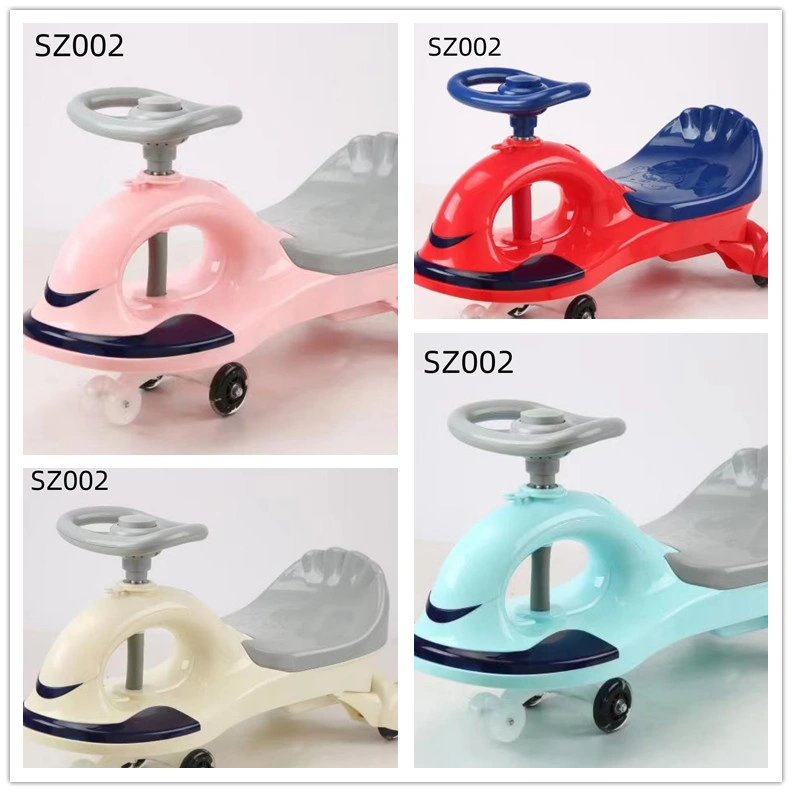 Wholesale New Model China Children Colorful Cheap Baby Swing Car Ride on Toys for Kids