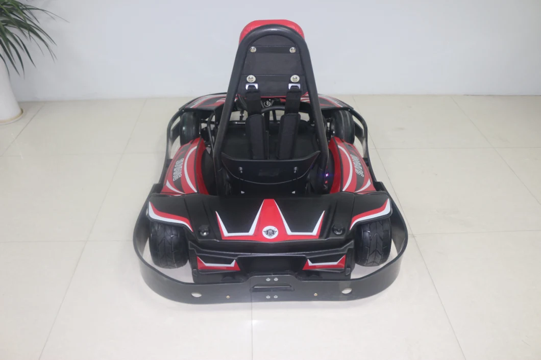 China Wholesale Red 2 Seat ATV Four Wheeler UTV Electric Pedal Go Kart Racing Karting for Kids and Adults