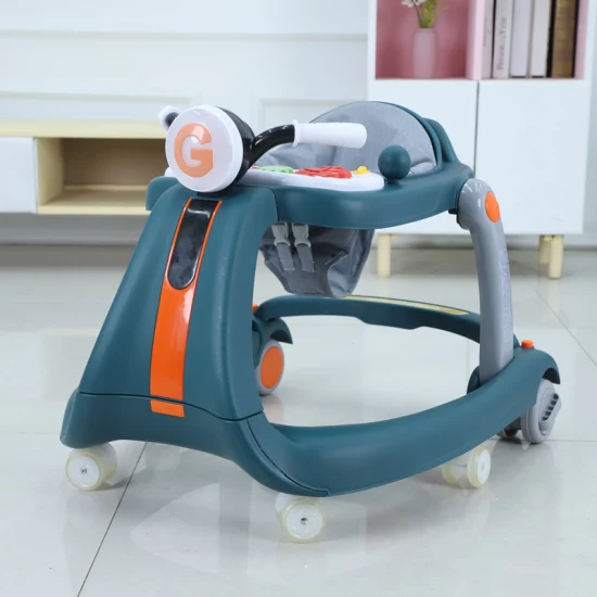 Multifunctional Hot Sale Baby Girl Push Walker Activity Toys 3 in 1 Baby Walker with Wheels and Music