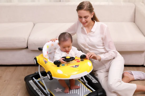 Multifunctional Baby Walker, One Key to Change with Shaking Car