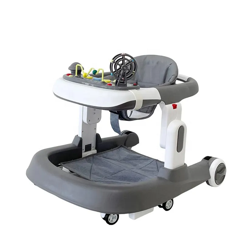 Baby Walker with Speed Adjustable Rear Wheels