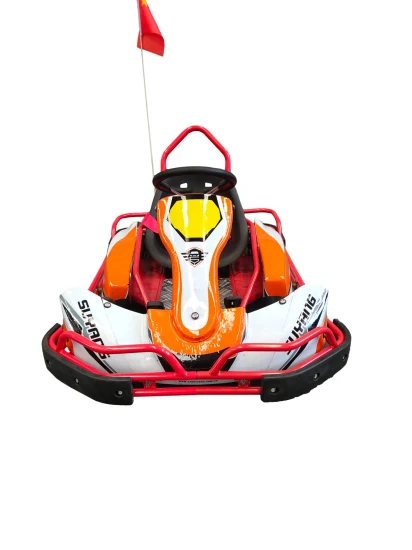 Amusement Park Racing Games Go Karting Kids Pedal Go Kart Funfair Karting Track for Children