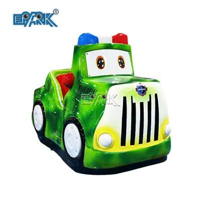 Camouflage Luxury Police Car MP5 Kids Ride Toys for Amusement Park Swing Car Game Machine
